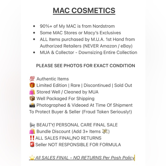 Posh Pedigree Mineralized Quad Eyeshadow Collection MAC - Picture 10 of 15